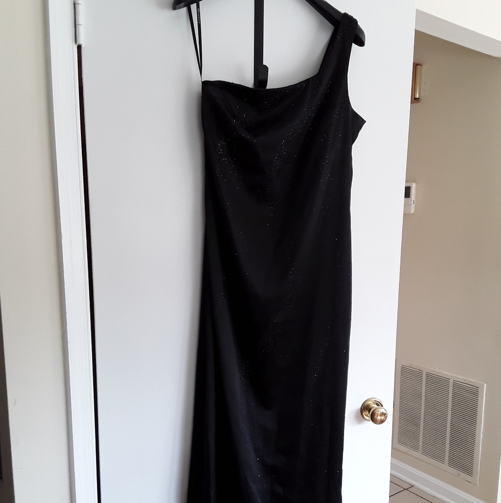 Black dress with sequins